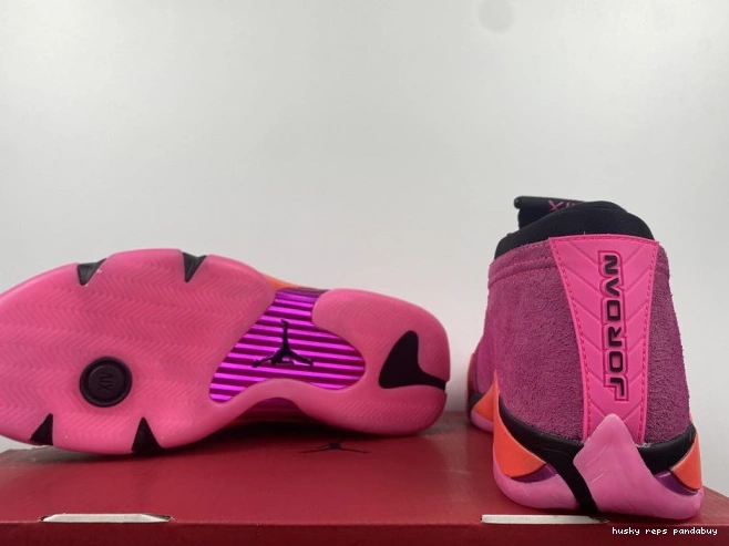 Cheap Husky (W) 14 DH4121-600 Retro Shocking Low Jordan Pink 0707
